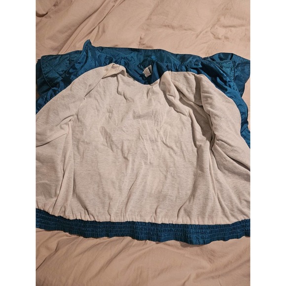 Vintage Bolo Spirit Track Suit Womens Medium Windbreaker Ladies 80s Teal Euc - Picture 3 of 11